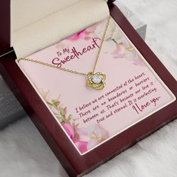 Silver Knot Necklace