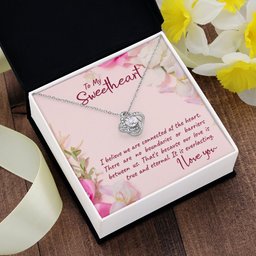 Silver Knot Necklace