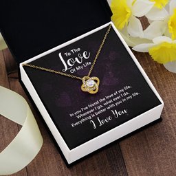 Love Knot Necklace for Love Gift