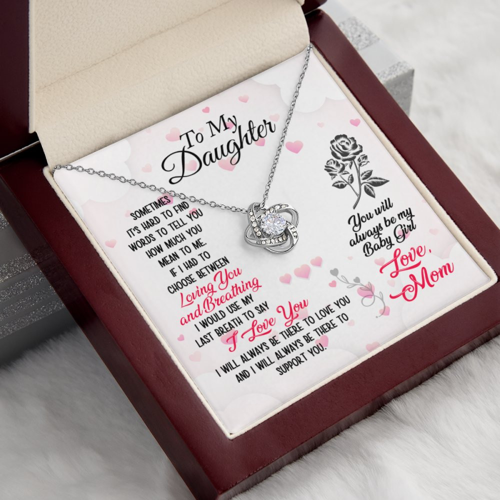 Love Knot Necklace Daughter