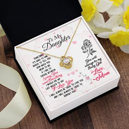 Love Knot Necklace Daughter