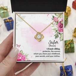 Sterling Silver Knot Necklace