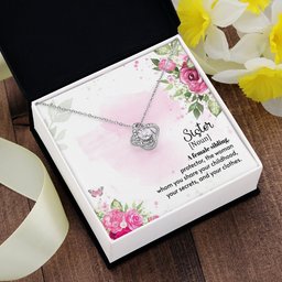 Sterling Silver Knot Necklace