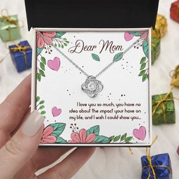 Love Knot Necklace Mom