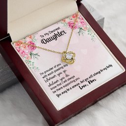 Daughter Love Knot Necklace