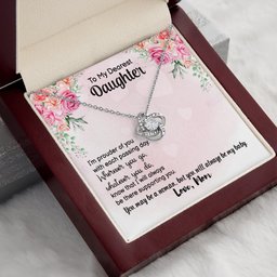 Daughter Love Knot Necklace