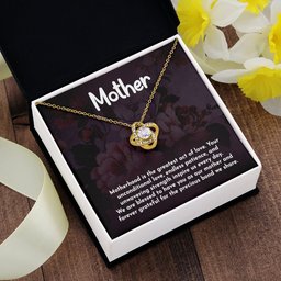 Premium Love Knot Necklace for Mother