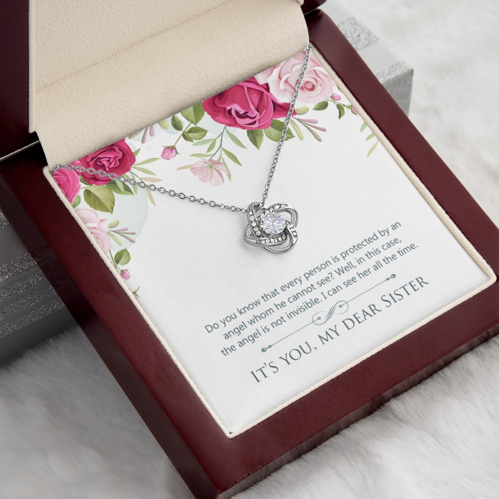 Love Knot Necklace for Sister