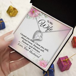 Forever in My Heart Necklace for Wife