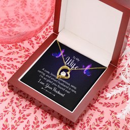 I Love You Forever Necklace for Wife Gift