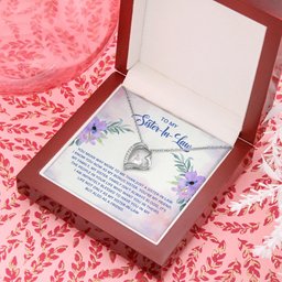 Forever Love Necklace for To My Sister In Law Gift