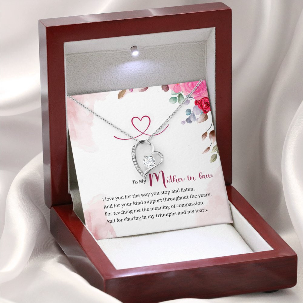 Forever Love Necklace To My Mother in Law Gift