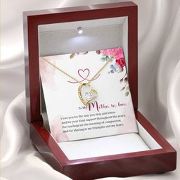 Forever Love Necklace To My Mother in Law Gift