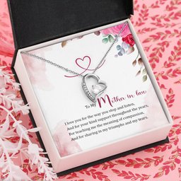 Forever Love Necklace To My Mother in Law Gift