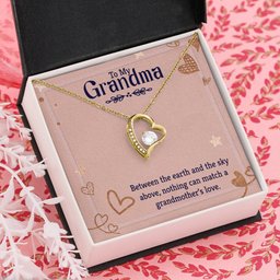 Forever Love Necklace for Grandma