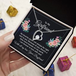 Forever Love Necklace for Girlfriend Gift
