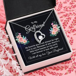 Forever Love Necklace for Girlfriend Gift