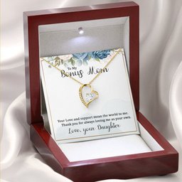 To My Bonus Mom Necklace