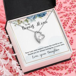 To My Bonus Mom Necklace