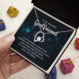 Forever Heart Necklace for Girlfriend