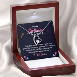 Forever My Necklace for Wife Birthday Gift