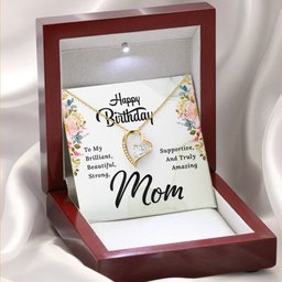 Forever Love Necklace for Mom Birthday Gift