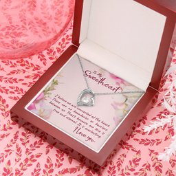 I Love You Forever Heart Necklace