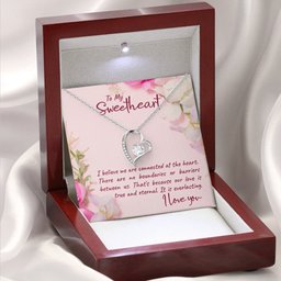 I Love You Forever Heart Necklace