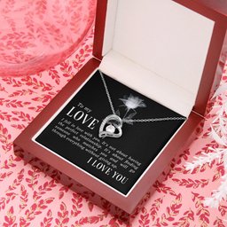I Love You Forever and Always Necklace