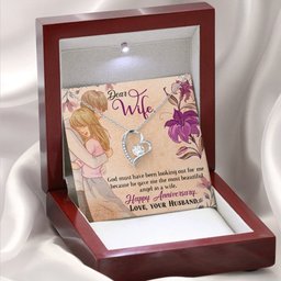 Necklace for Wife Anniversary