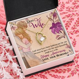 Necklace for Wife Anniversary