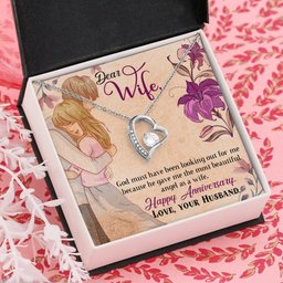 Necklace for Wife Anniversary
