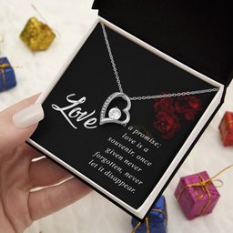 Heart Necklace for Wife