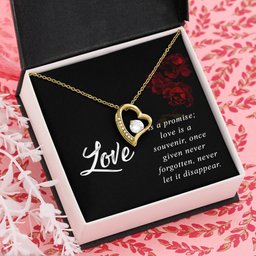Heart Necklace for Wife