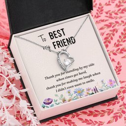 Forever Love Necklace for Best Friend Gift