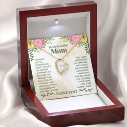 Forever Love Necklace for Mom Gift