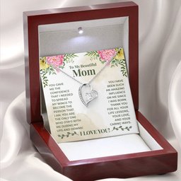 Forever Love Necklace for Mom Gift