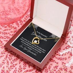 Forever Love Necklace for Granddaughter Gift