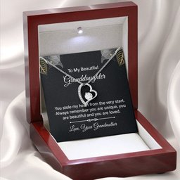 Forever Love Necklace for Granddaughter Gift