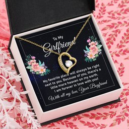 Forever Love Necklace for Girlfriend Gift