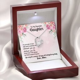Forever Love Necklace Daughter Gift