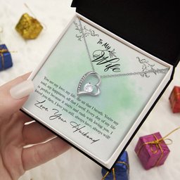 Forever Love Necklace for Wife Gift