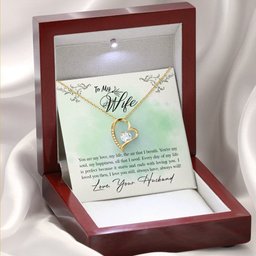Forever Love Necklace for Wife Gift