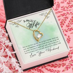 Forever Love Necklace for Wife Gift