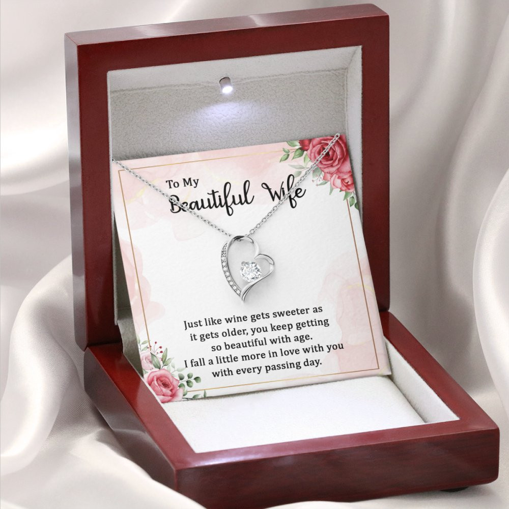 Forever Love Necklace for Beautiful Wife Gift