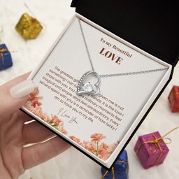 Forever Love Necklace for Love Gift