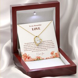 Forever Love Necklace for Love Gift