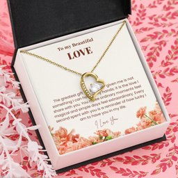 Forever Love Necklace for Love Gift