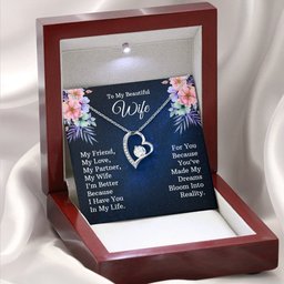 Forever Love Necklace To Beautiful Wife Gift
