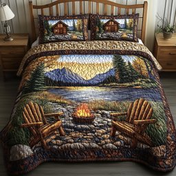 Cozy Harmony Quilted Bedding Set Cozy Home Decor First Fathers Day Gift